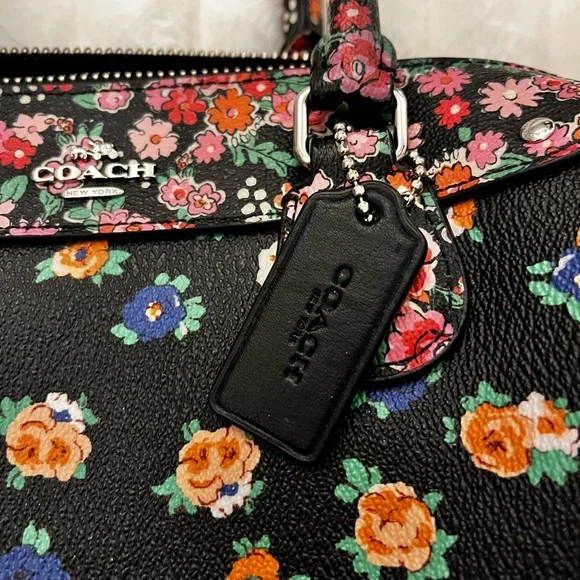 Floral Coach Bennet CrossBody 💜 - Picture 4 of 7